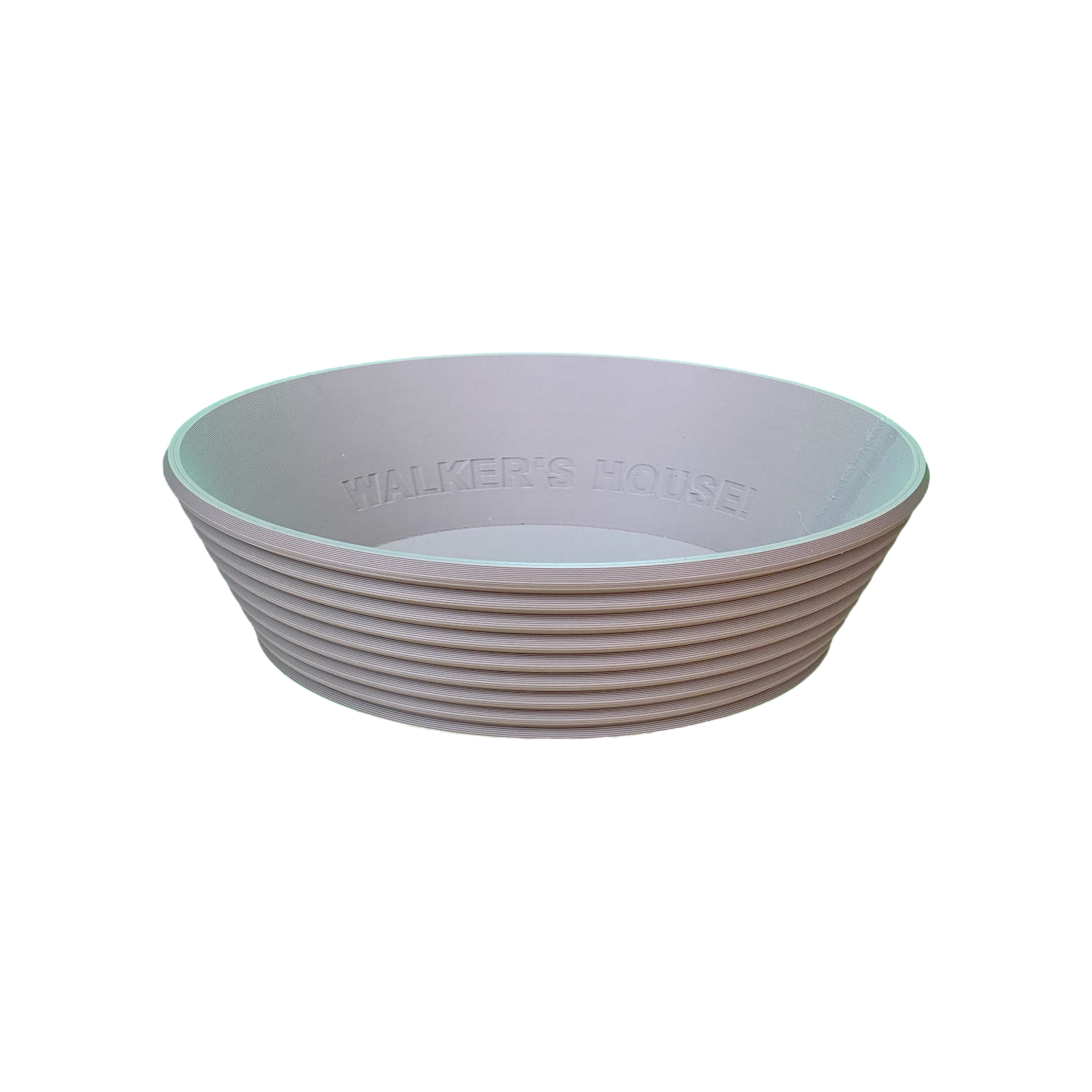 3D Printed Catch-All Bowl Small – Palm Leaf Inspired Textured Design