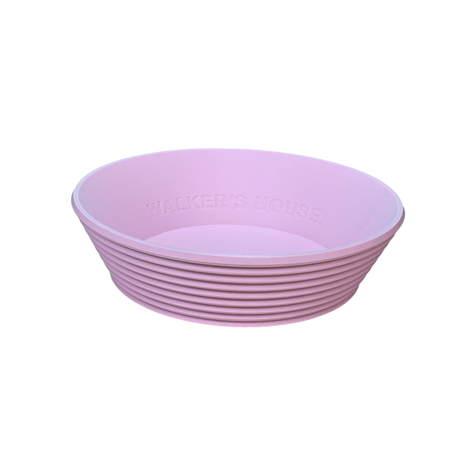 3D Printed Catch-All Bowl Small – Palm Leaf Inspired Textured Design