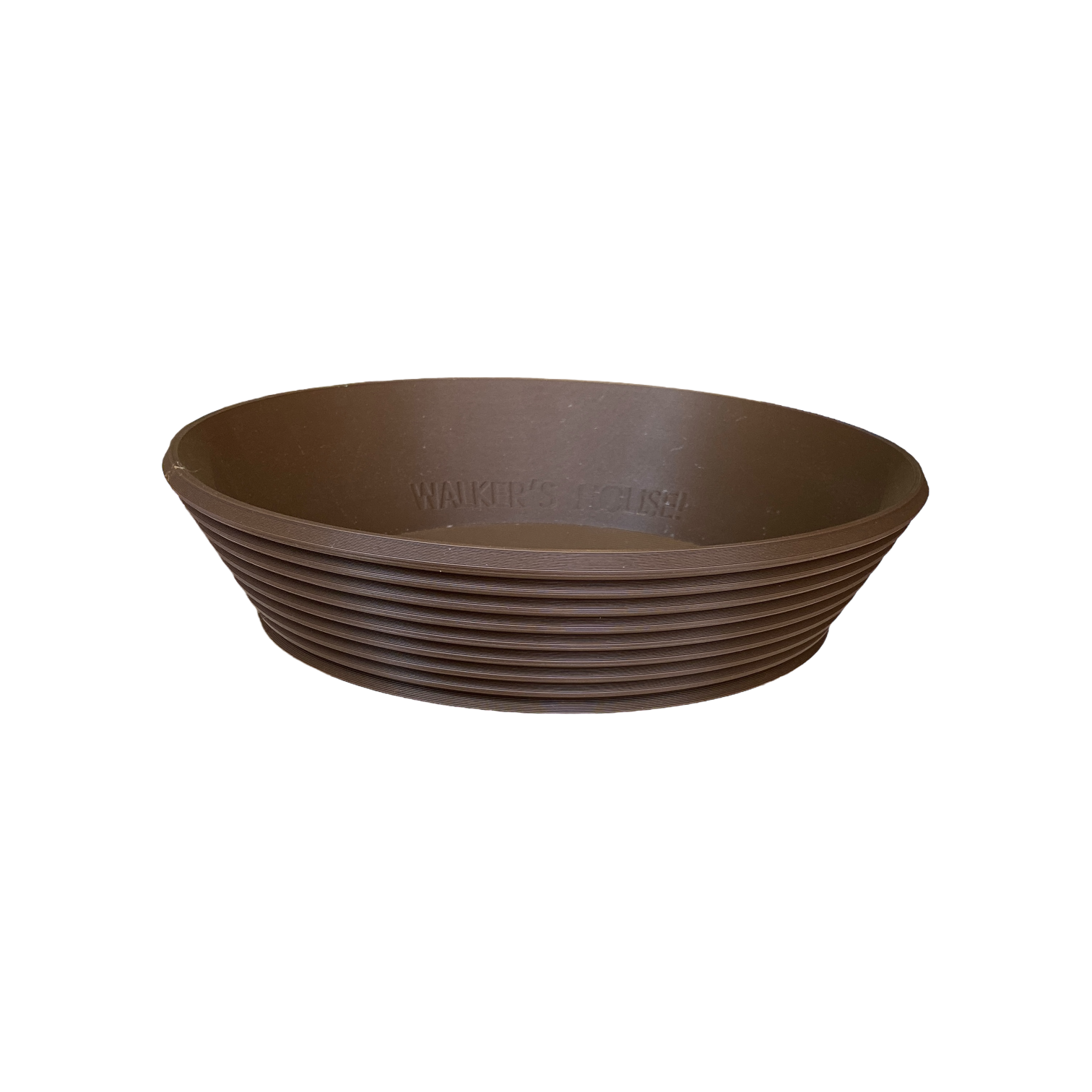 3D Printed Catch-All Bowl Large – Palm Leaf Inspired Textured Design