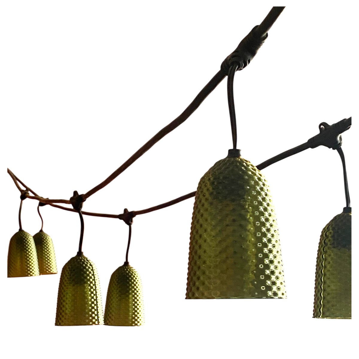 LED String Light Shades – Decorative Patio Light Covers
