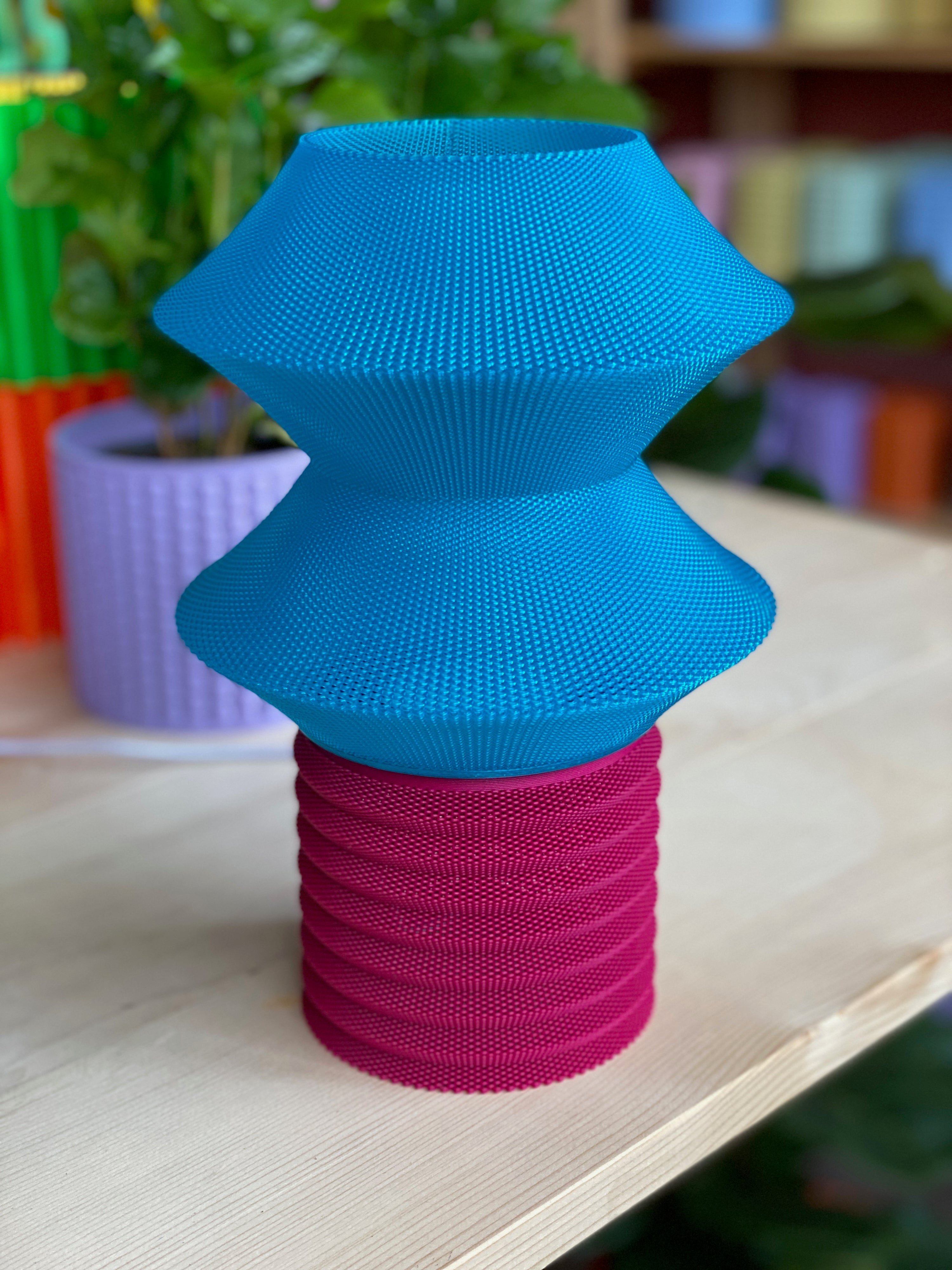 3D Printed Mesh Mood Light