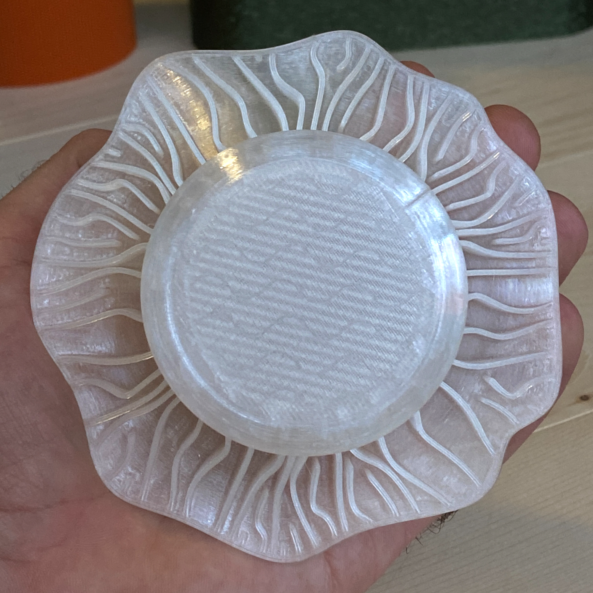 3D Printed Mushroom Tea Light