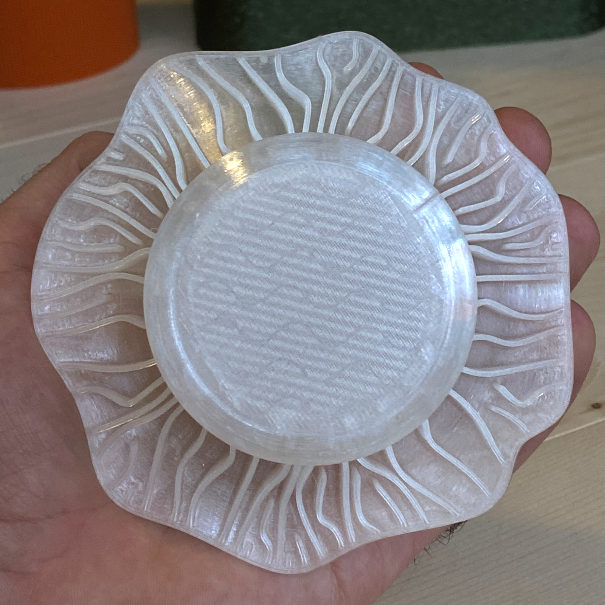 3D Printed Mushroom Tea Light