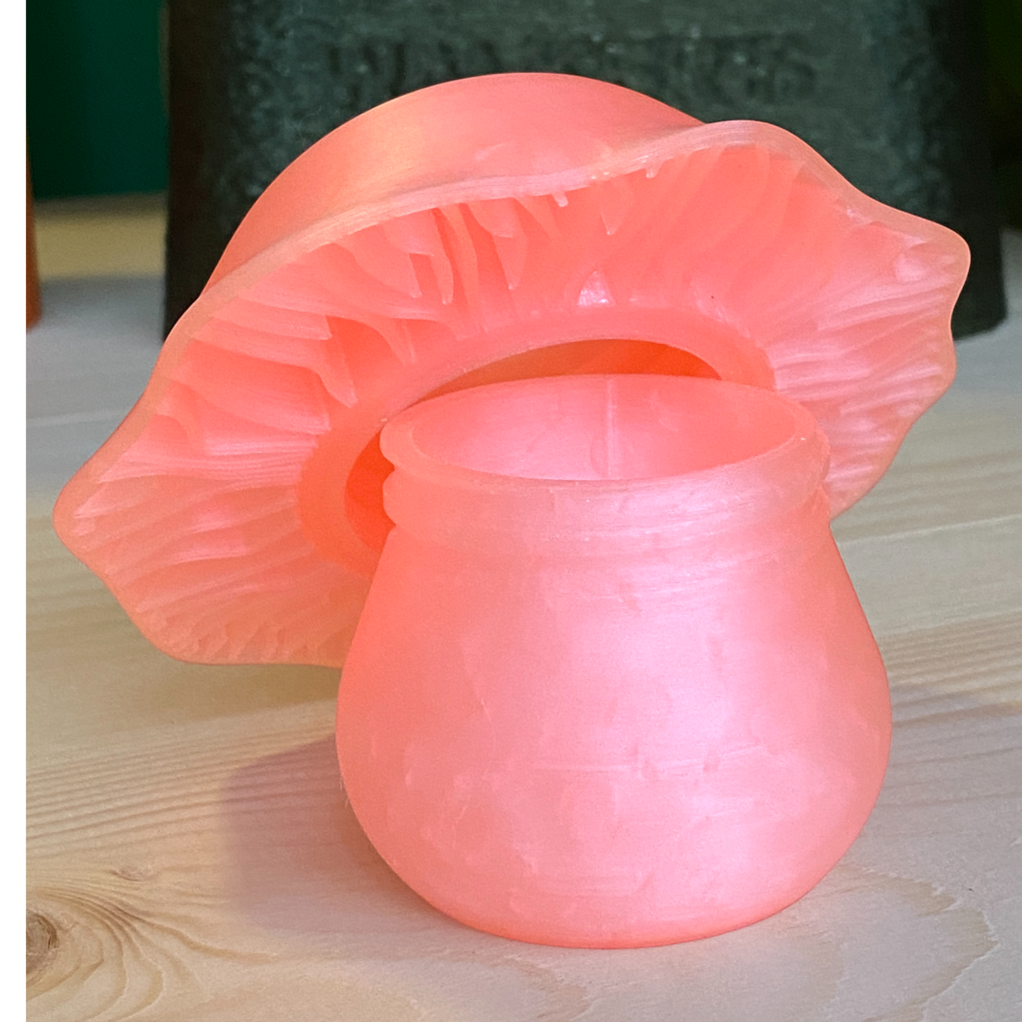 3D Printed Mushroom Tea Light