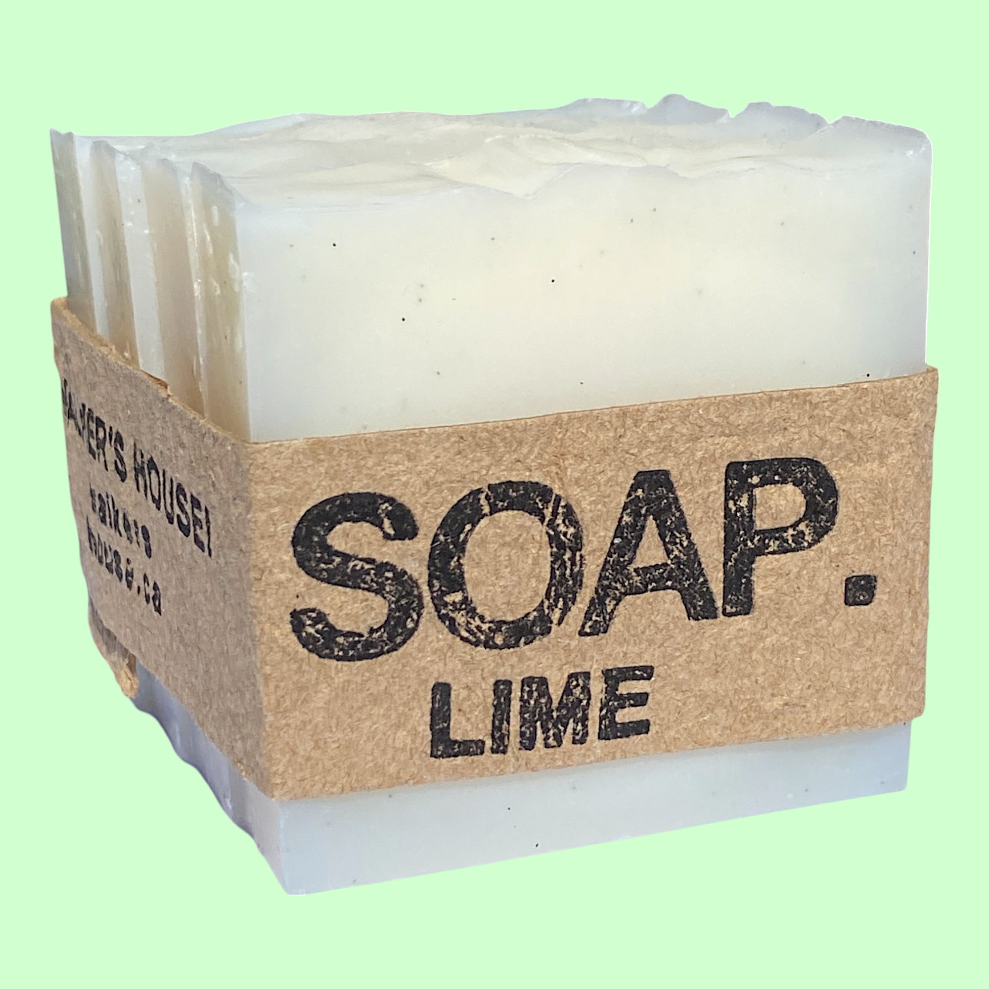 SOAP. Lime – 4 Pack Handmade Soap
