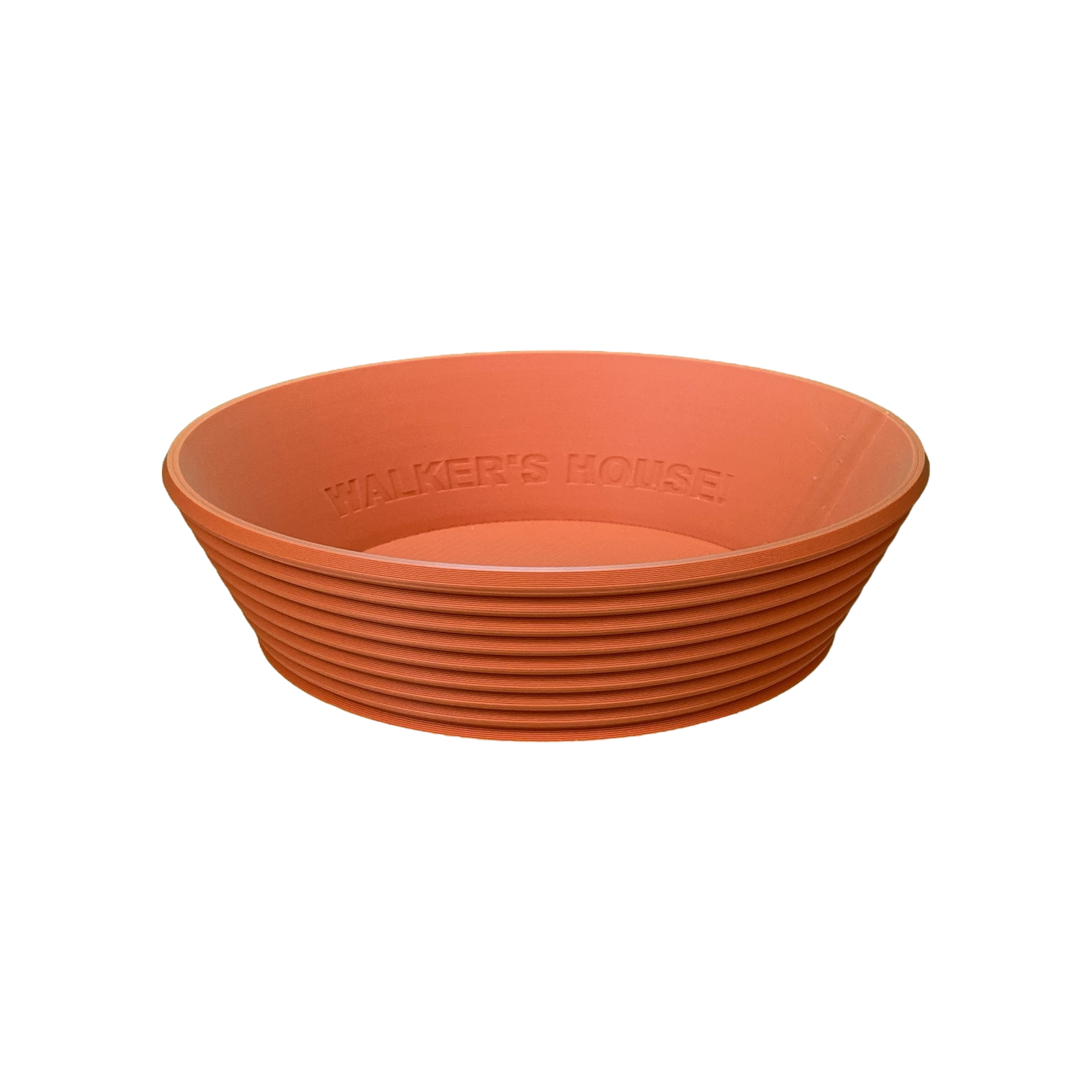 3D Printed Catch-All Bowl Small – Palm Leaf Inspired Textured Design
