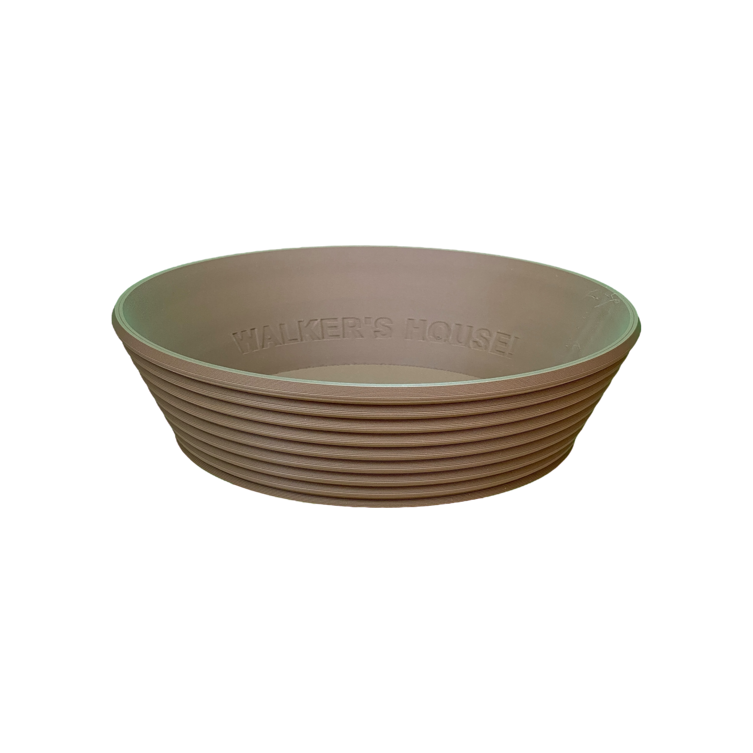 3D Printed Catch-All Bowl Small – Palm Leaf Inspired Textured Design